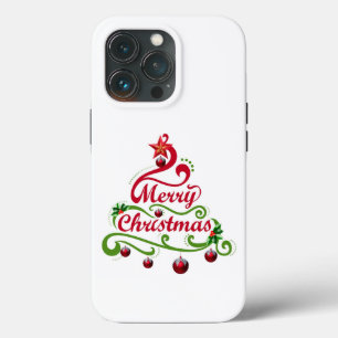 Merry christmas simple iPhone 13 pro case