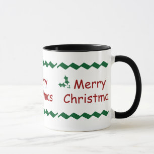 Merry Christmas Simple Festive Design Mug
