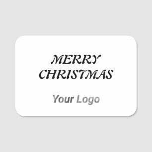 MERRY CHRISTMAS SIMPLE TAG