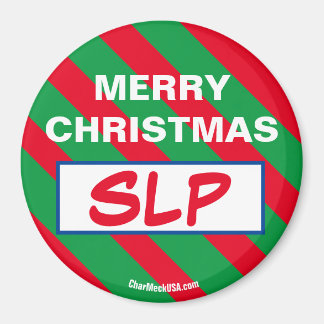 MERRY CHRISTMAS SLP Refrigerator Magnet