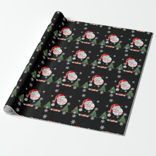 Merry Christmas Snow Collection Wrapping Paper