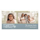 Merry Christmas Snowflakes - 2 photos - horizontal