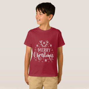 Merry Christmas Snowflakes, Happy New Year T-Shirt
