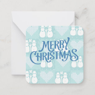 Merry Christmas Snowman  Card