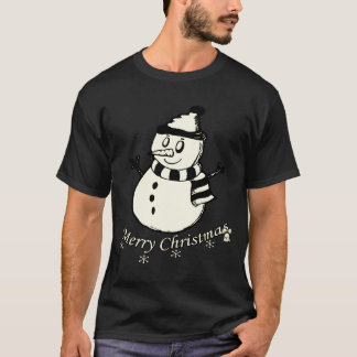 merry christmas Snowman T-Shirt
