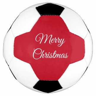 Merry Christmas Soccer Ball