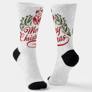 "Merry Christmas" Socks 