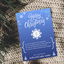 Merry Christmas Software Development Company Logo