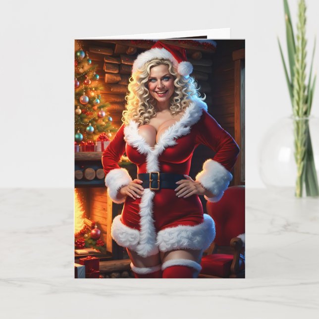 Merry Christmas Soldier  Anonymous  Card . (Front)