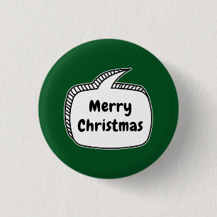 Merry Christmas Speech Bubble Button