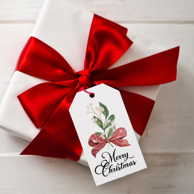 Merry Christmas Sprig Gift Tags (Creator Uploaded)