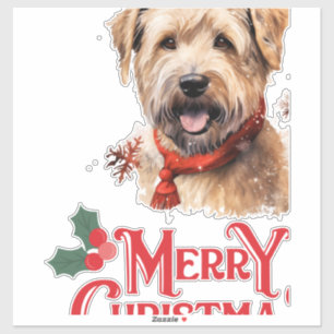 Merry Christmas Staffordshire Bull Terrier  