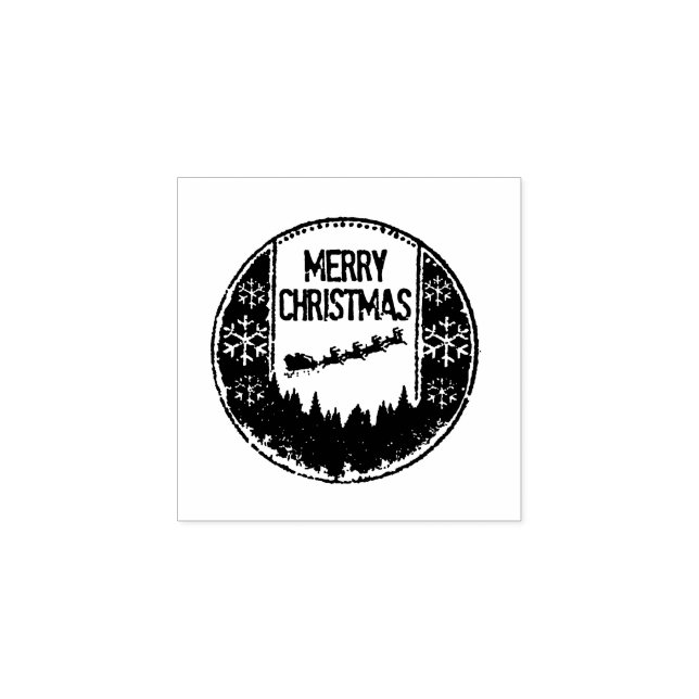 Merry Christmas Stamp (Imprint)