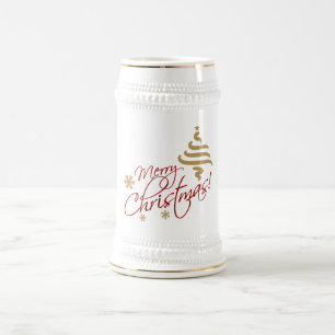 Merry Christmas Stein Mug