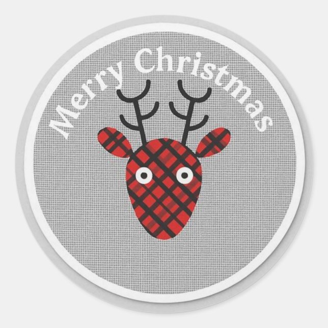Merry christmas Sticker (Devant)