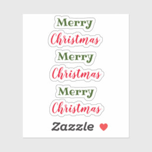 Merry Christmas Sticker