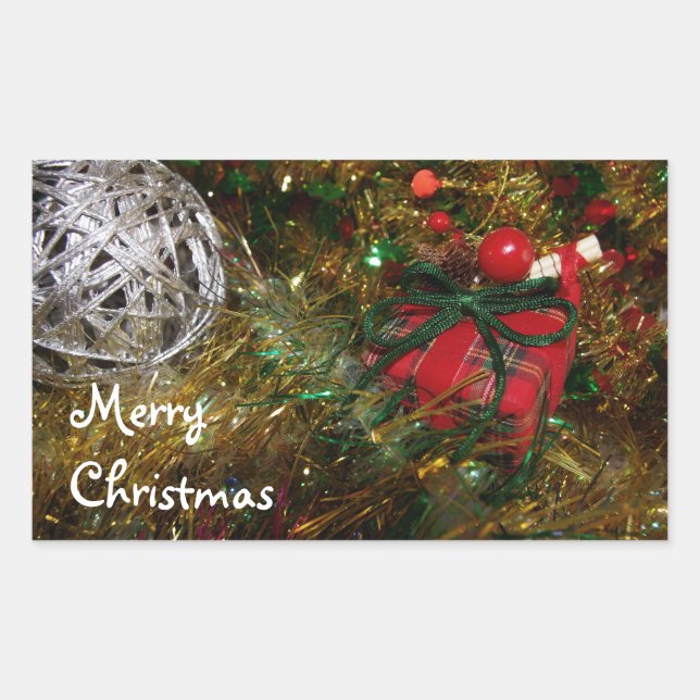 Merry Christmas Sticker (Front)