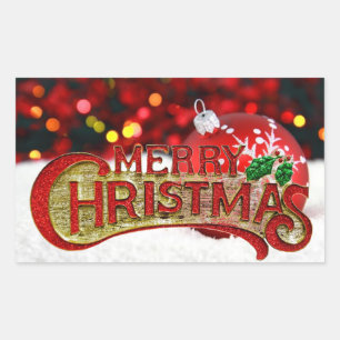 Merry Christmas Sticker
