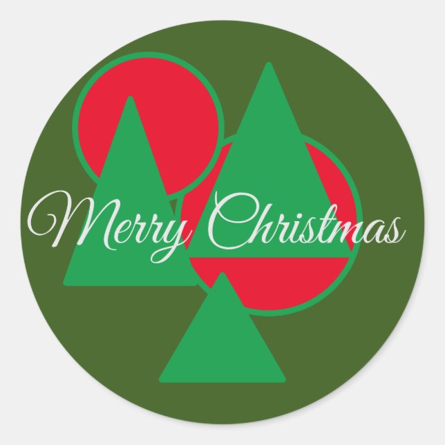 Merry Christmas Stickers (Front)