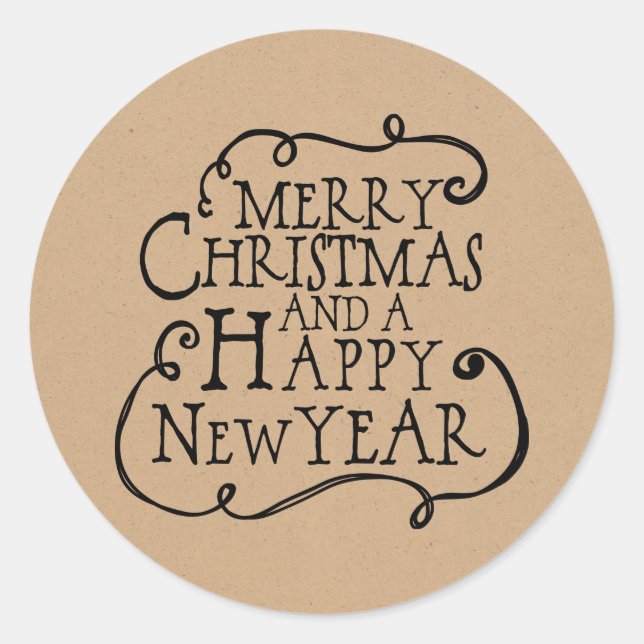 Merry Christmas Stickers (Front)