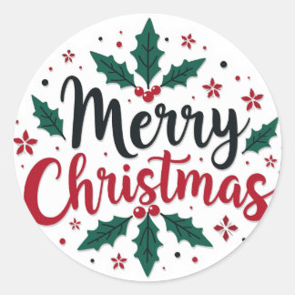 Merry Christmas Stickers