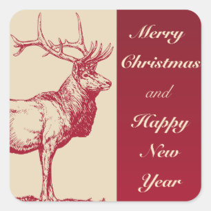 merry christmas stickers