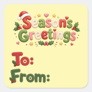 Merry Christmas stickers