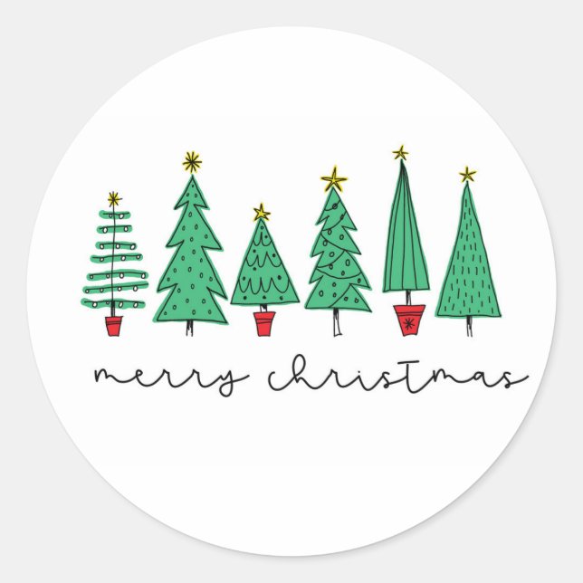 Merry Christmas Stickers (Front)