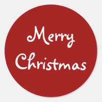 Merry Christmas Stickers