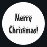 Merry Christmas Stickers, Round Labels, Christmas  Classic Round Sticker<br><div class="desc">Merry Christmas Stickers,  Round Labels,  Christmas Design,  Festive, 
merry Christmas stickers,  round labels,  Christmas,  round,  stickers,  merry,  xmas,  holidays,  winter,  winter stickers</div>