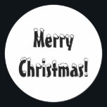 Merry Christmas Stickers, Round Labels, Christmas  Classic Round Sticker<br><div class="desc">Merry Christmas Stickers,  Round Labels,  Christmas Design,  Festive, 
merry Christmas stickers,  round labels,  Christmas,  round,  stickers,  merry,  xmas,  holidays,  winter,  winter stickers</div>