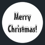 Merry Christmas Stickers, Round Labels, Christmas  Classic Round Sticker<br><div class="desc">Merry Christmas Stickers,  Round Labels,  Christmas Design,  Festive, 
merry Christmas stickers,  round labels,  Christmas,  round,  stickers,  merry,  xmas,  holidays,  winter,  winter stickers</div>