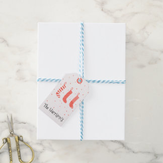 Merry christmas Stockings Cute & Lovely Gift Tag