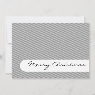 Merry Christmas - Stripes - Greetings Card