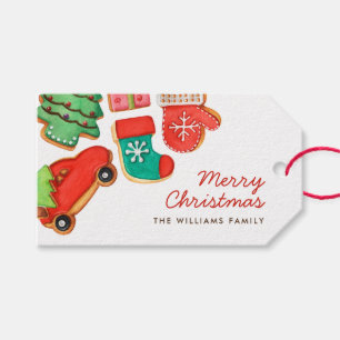 Merry Christmas Sugar Cookies Gift Tags