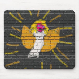 Merry Christmas Sun Moon Angel, Art by Kids :) Mouse Pad