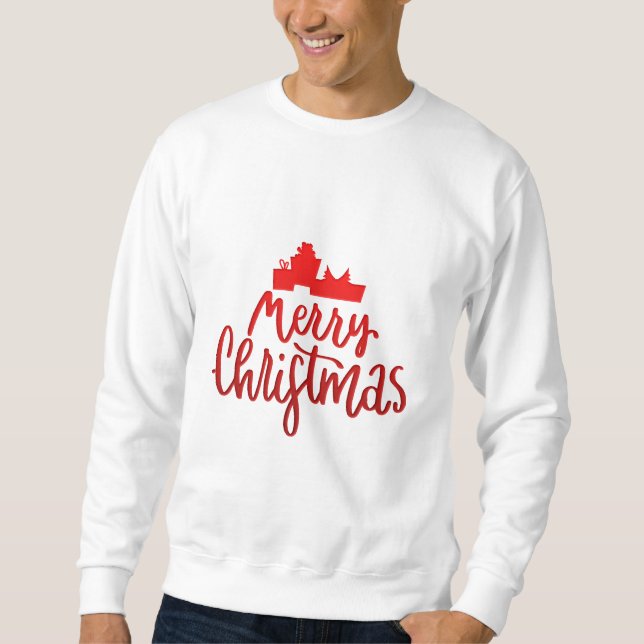 merry christmas sweatshirt (Front)