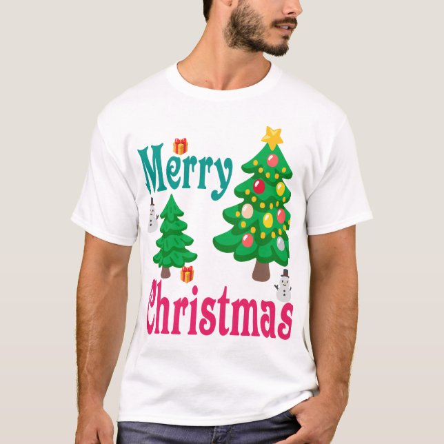 Merry Christmas  T-Shirt (Front)