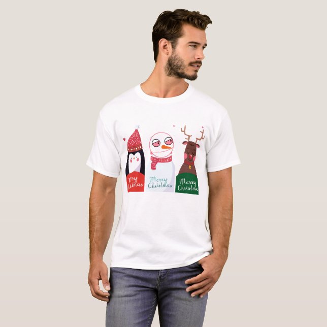 Merry christmas T-Shirt (Front Full)