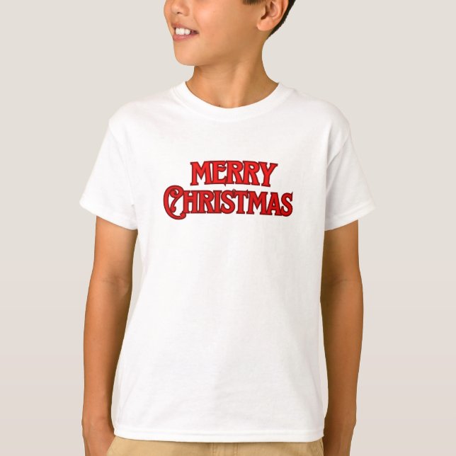 Merry Christmas T-Shirt (Front)