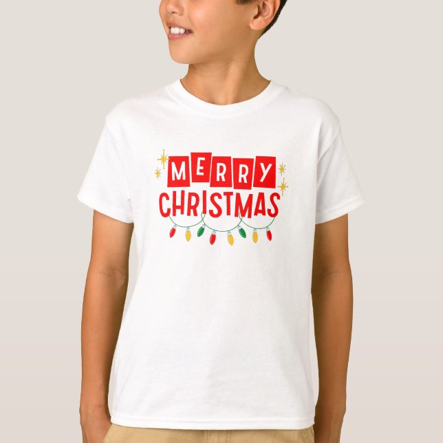 Merry Christmas T-Shirt (Front)