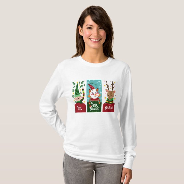 Merry christmas T-Shirt (Front Full)