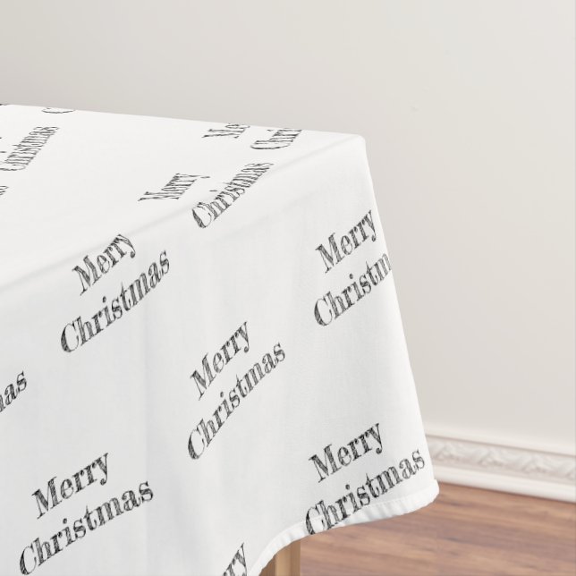 Merry Christmas Tablecloth  (In Situ)