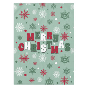 Merry Christmas Tablecloth