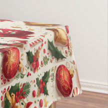 Merry Christmas Tablecloth