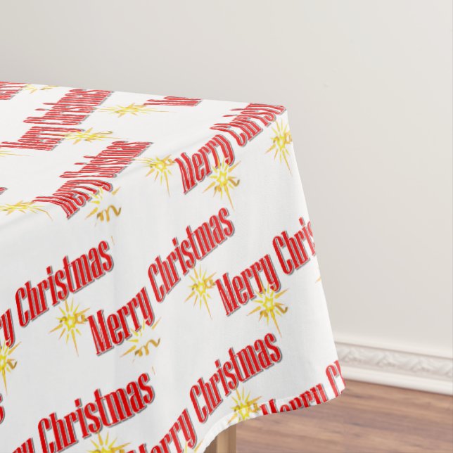 Merry Christmas Tablecloth  (In Situ)