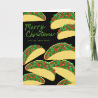 MERRY CHRISTMAS Taco Avalanche Delicious Custom