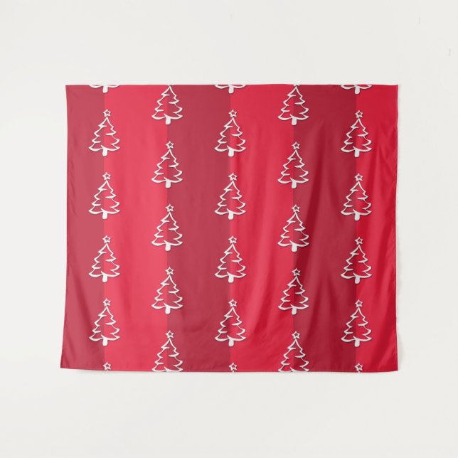 Merry Christmas Tapestry (Front (Horizontal))