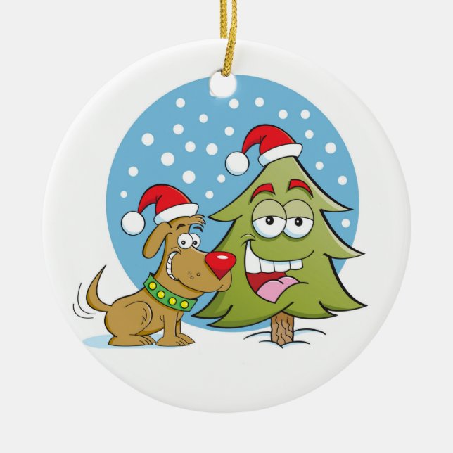 *MERRY CHRISTMAS TEACHER* CHRISTMAS LIGHTS CERAMIC ORNAMENT (Front)