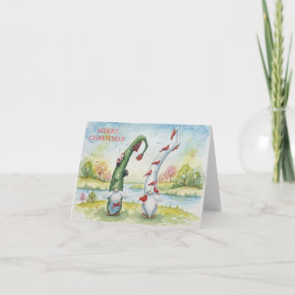 Merry Christmas  Thank You Card